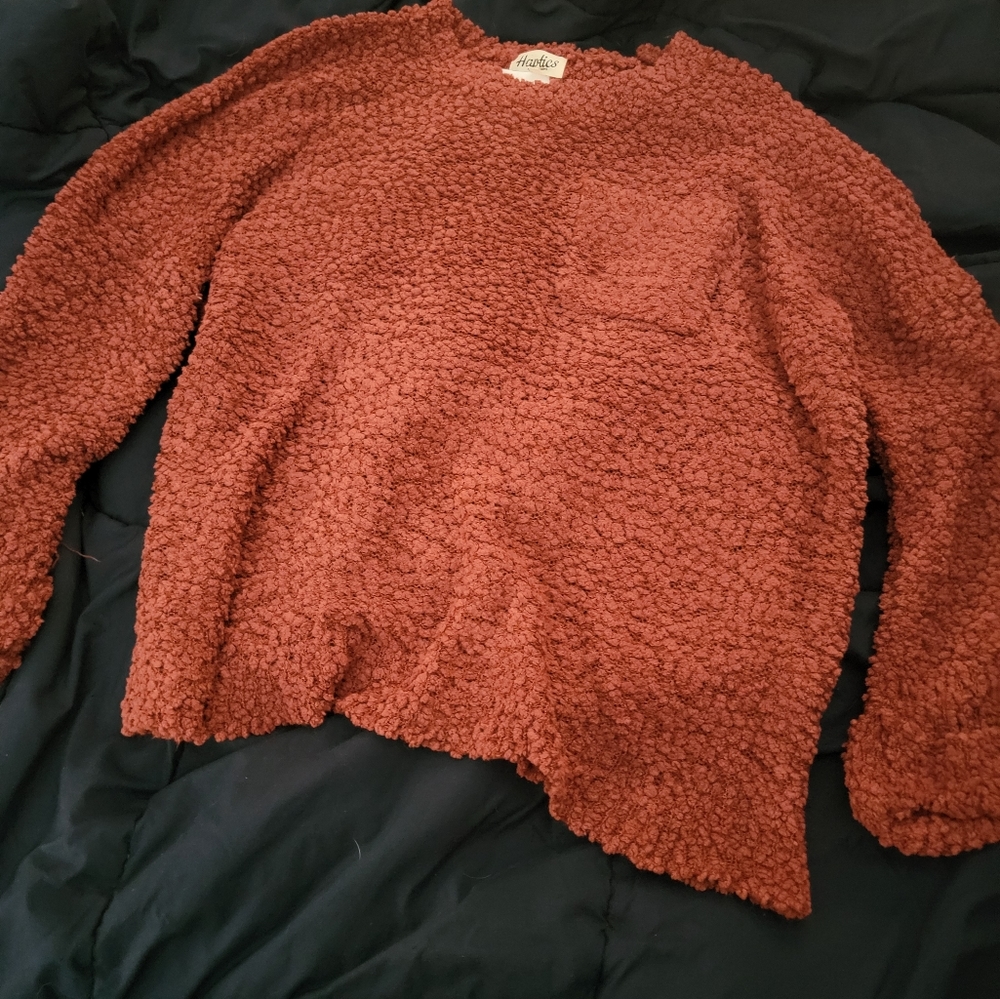 New Haptics popcorn sweater small